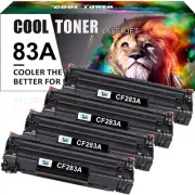 4x Compatible with HP 83A CF283A Toner LaserJet Pro M127fn M127fw M125nw M201dw