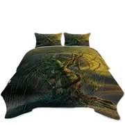 Cool Tree Dragon Art Fantasy Coverlet