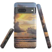 For Google Pixel 7 Case Tough Protective Cover Thai Sunset