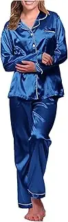 [Generic] Robe Nightdress Pyjamas Long Sexy Women's Set Pyjamas Satin Underwear Lingerie Jumpsuit