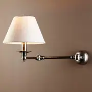 Portland 1 Light Swing Arm Sconce Base Silver - ELPIM50764AS
