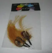 Touch of Nature - Craft Feathers - Tan & Brown - New Package