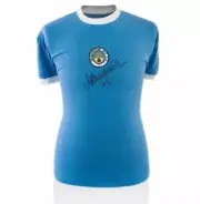 RODNEY MARSH SIGNED MANCHESTER CITY 1972 SHIRT (REDUCED PRICE)