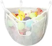Bath Toy Storage | Quick Release Bathtub Storage with Large Pocket,Mesh Large Capacity Baby Bin for Kids Shower Toyroom Dorm Cupboard Home Kitchen Living Room Bathroom Swimming