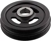 YMAUGP Harmonic Balancer Crankshaft Pulley Compatible with Hyundai Elantra Tucson 2005-2009 for Kia Soul 2010-2011 Spectra Spectra5 Sportage 2005-2010 L4 2.0L