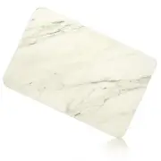 Diatomite Bath Mat, Marble Style, Mildew Resistant, Dust Mite Suppression L (60