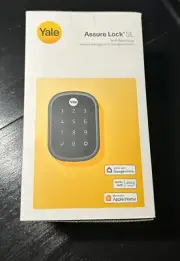 NEW Yale Assure Lock SL Key Touchscreen Keypad Smart Lock YRD256-CBA-BSP black
