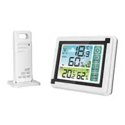 Wireless Weather Station Indoor Outdoor Thermometer Digital Humidity Monitor