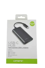 Omars USB - C Hub 8 in 1 Multi- Function Adapter
