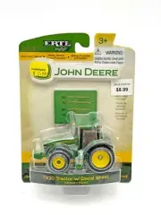 1/64 John Deere 7920 Tractor with Front Wheel Assist and Decal Sheet