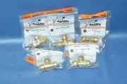 (5) SharkBite 1/4"x1/4" x1/4" Tee Fitting 1/4" Pex Pipe T" Adapter U358FA LOT