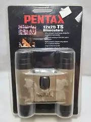 PENTAX 12x25 TS Binoculars w/ Case Field of View 5.2" 88047 New NIB. Fast