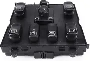 Center Console Master Power Window Mirror Switch Compatible with Mercedes Benz W163 ML-Class U Car Glass Lifter Switch Assembly 1638206610