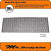 Injection Plastic Honeycomb Mesh Sheet For All DIY Project on bumpers/ Grille..