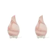 2x Gibson Gifts Aroma Humidifier Aromatherapy Mist Diffuser 24cm Pink Marble