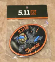5.11 Tactical “Tomcat” Patch, Hook-loop Back, Morale/Military. Free Shipping!