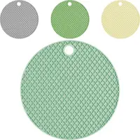 在飛比找樂天市場購物網優惠-《Colourworks》網紋矽膠隔熱墊(莫蘭迪) | 桌墊