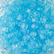 1.8MM MIYUKI CUBE Transparent Aqua Seed Bead (8g)