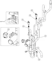 FUJITSU K9900505028 aka 9900505028 SENSOR HIGH-PRESSURE VII