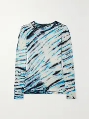 [Proenza Schouler] Proenza Schouler - Tie-dyed Cotton-jersey T-shirt - Multi - small small Multi
