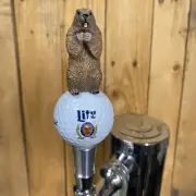 Caddyshack Golf Beer Tap Handle Miller Lite Gopher Keg Mini Short 4.5in