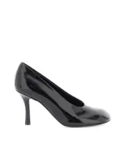 Burberry Glossy Leather Baby Pumps