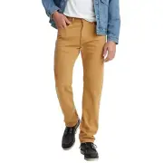 Levis Mens 505 Regular Fit Jeans Regular 5 Pocket Medal Bronze, Size 32W x 32L