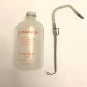 500ml Polyethylene and Aluminum Bottle with delivery tube, LDPE