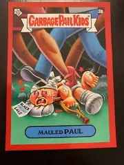 2019 Topps GPK We Hate The Holidays Red ~ Mauled Paul ~ 3B