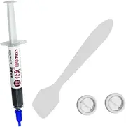 FUNNETOYU 1Set High Thermal Conductivity Replacement Thermal Paste for Includes Tube Finger Cots Spatula for Heatsink Applications Nano Molecular Technology