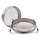 Stainless Steel Double-layer Bee Honey Sieve Strainer Honey Harvesting Tool