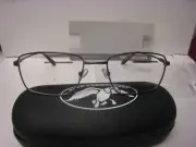 VAN HEUSEN EYEGLASS FRAMES Style H177 BROWN 56-19-145-38V With Generic Case