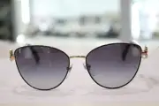 Bvlgari BV6185B 57 Grey & Pink Gold Gradient Sunglasses