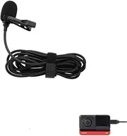 Lavalier Microphone Easy Clip-on Mic, Omnidirectional Tiny Lav Microphone for Video Recording, External Noise Cancel, for USB Type-C Devices, Compatible with Insta360 ONE R