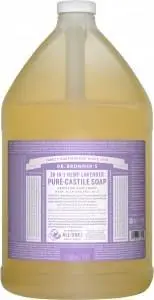 Dr Bronner's Pure Castile Liquid Soap Lavender 3.78L