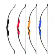 Beginner Practice Bow Archery Recurve Bow Longbow Hunting Takedown Bow 20-40lbs