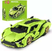 Mould King 10011 Mini SAI Sports Car MOC Building Blocks 1:14 Scale Model 1133pc