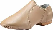 Dynadans Leather Upper Slip-on Jazz Shoe for Girls and Boys (Big Kid/Little Kid/Toddler)