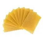 NEW 10Pcs Beeswax Foundation Bee Hive Wax Frames Beekeeping Honeycomb BEST 9CJ8