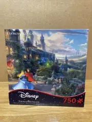 Thomas Kinkade Sleeping Beauty Dancing in the Enchanted Light 750pcs Puzzle