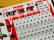 Drop the Pop (Soda Drinking) Dashboard Insert for use with MINI Happy Planner
