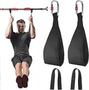 DASKING Fitness Ab Straps, 1 Pair Gym Hanging Sling Straps with Quick Locks for Pull Up Abdominal Training Workout Equipment