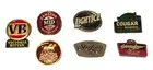 Beer Tap Badges VB Carlton Draught Mid Lightice Cougar Strongbow Pub Hotel Bar