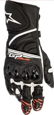 Alpinestars GP Plus R V2, gloves , color: Black/White , size: S