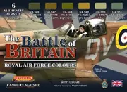 Lifecolor The Battle Of Britain "Royal Air Force Colours" Acrylic Paint Set