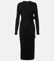[Diane von Furstenberg] Diane von Furstenberg Finan wrap dress AU 14 black
