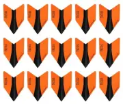5 New Sets Harrows Retina X Velos Dart Flights - Ships w/ Tracking - Orange
