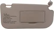 LHD Car Inner Sunvisor Sunshield Sun Visor Shield Shade Board with Mirror Fit for KIA Sportage 2005-2010 Beige Right Side