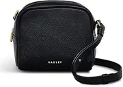 [RADLEY] The Daily Womens Leather Small Zip Around Crossbody Bag (Black), Black