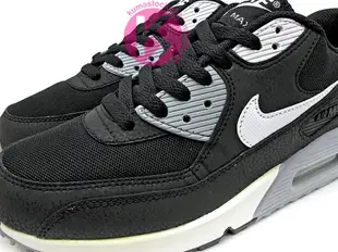 SLY 限定 2015 NSW 經典復刻鞋款 人氣商品 NIKE WMNS AIR MAX 90 ESSENTIAL 女鞋 黑白 黑白灰 皮革 尼龍網布 (616730-012) !